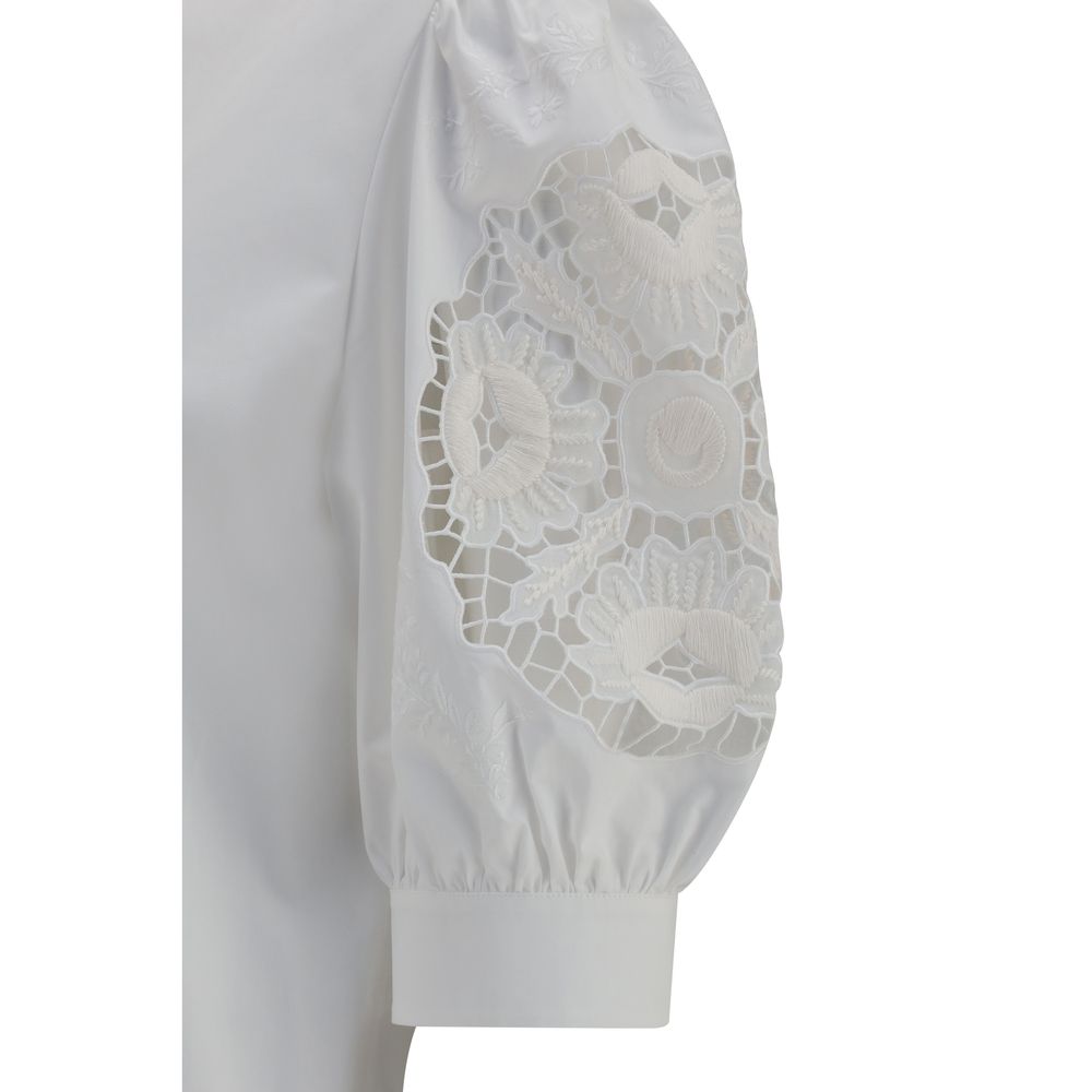 White Cotton Blouse