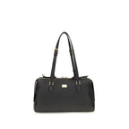 Black Calf Leather Bos Taurus Shoulder Bag