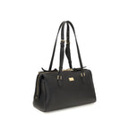 Black Calf Leather Bos Taurus Shoulder Bag