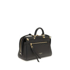 Black Calf Leather Bos Taurus Handbag