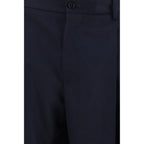 Blue Wool Oves Aries Dress Pants