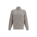Gray Cashmere Cardigan