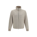 Beige Cashmere Full-Length Jacket