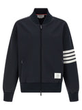 Blue Viscose Bomber