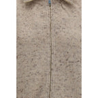 Beige Wool Oves Aries Bomber