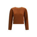 Brown Cashmere Sweatshirt