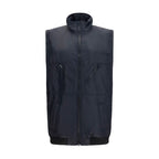 Black Polyamide Sleeveless Jacket