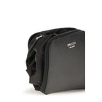 Black Calf Leather Bos Taurus Shoulder Bag