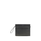 Black Calf Leather Bos Taurus Handbag