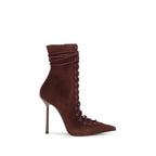 Bordeaux Calf Leather Bos Taurus Lace-Up Boots