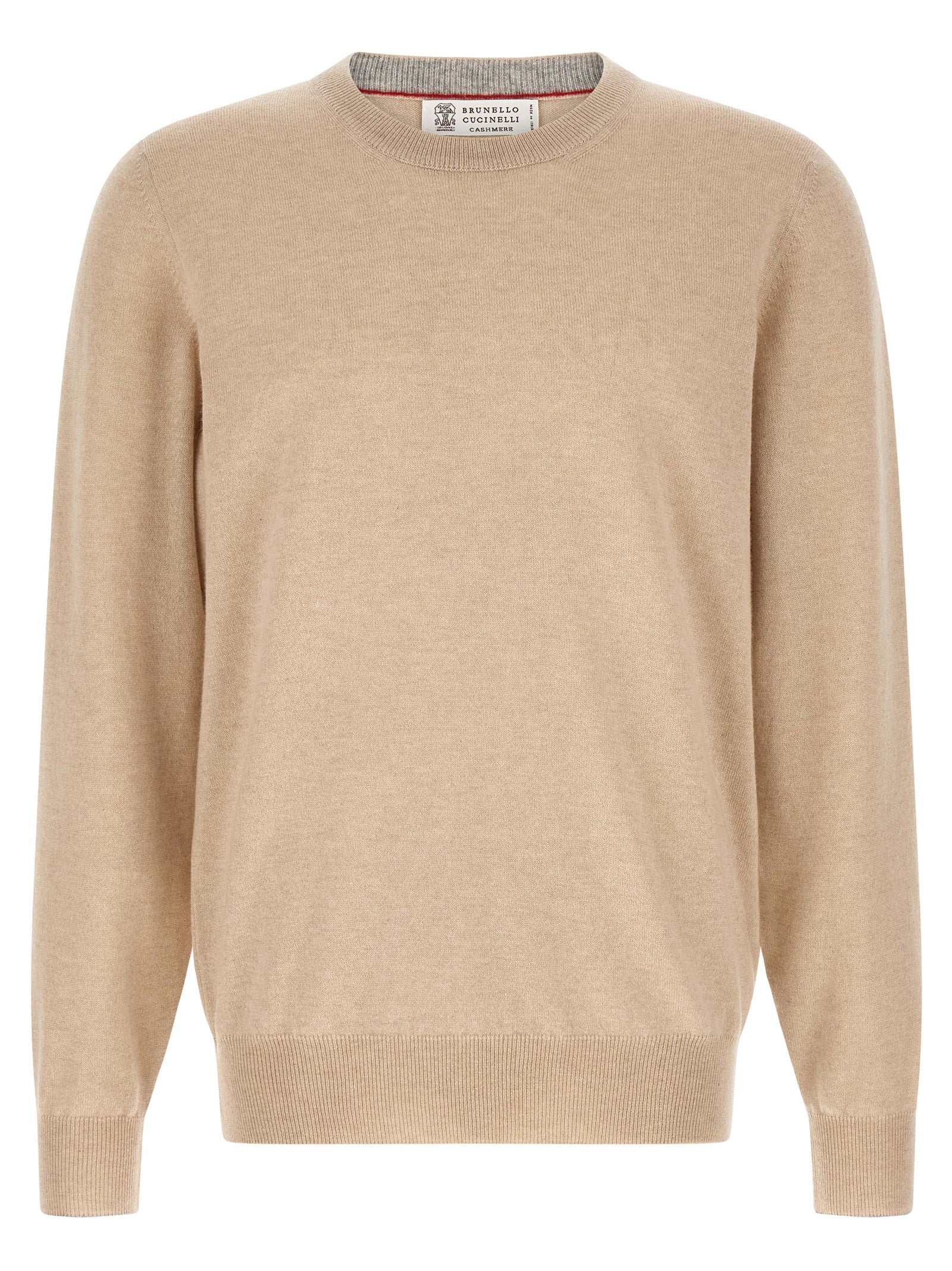 Beige Cashmere Cardigan