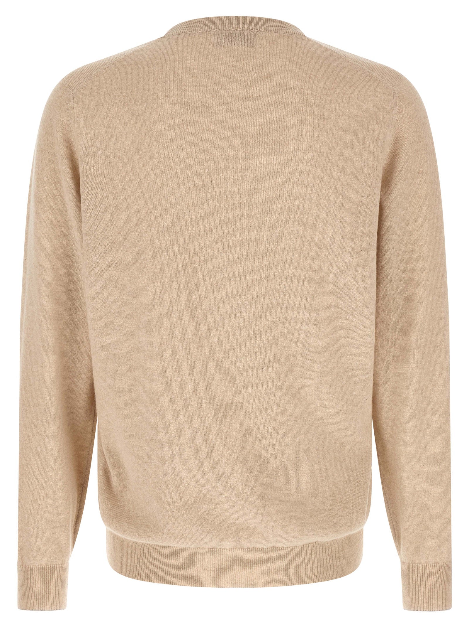 Beige Cashmere Cardigan