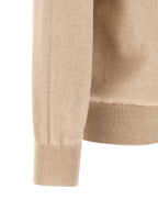 Beige Cashmere Cardigan
