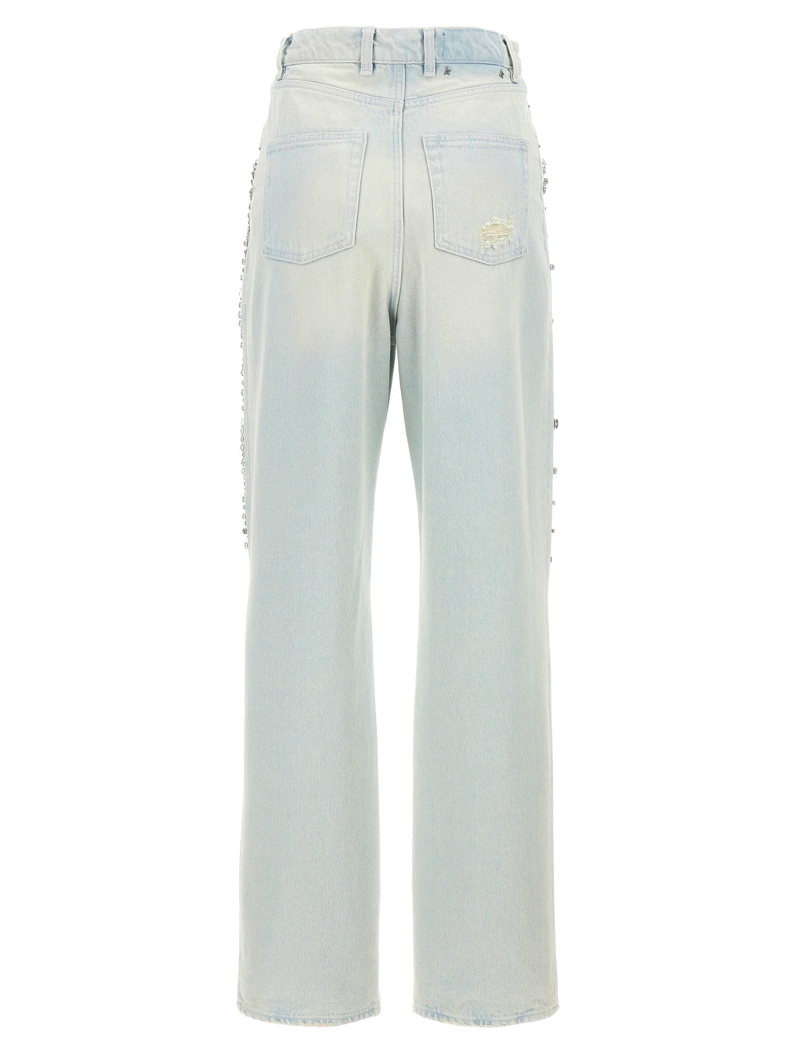 Blue Cotton Jeans Denim