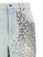Blue Cotton Jeans Denim