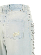 Blue Cotton Jeans Denim