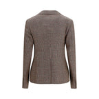 Brown Wool Oves Aries Blazer