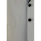 White Wool Oves Aries Blazer