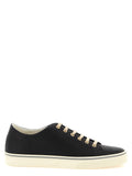 Black Calfskin Low Top Sneakers
