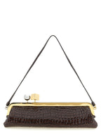 Brown Goatskin Clutch Bag