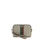 Beige Polyethylene Shoulder Bag