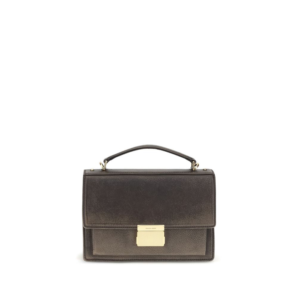 Brown Calf Leather Bos Taurus Handbag