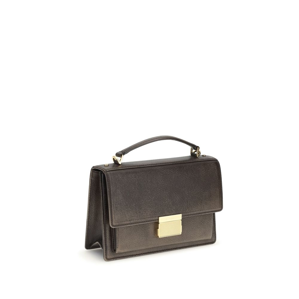 Brown Calf Leather Bos Taurus Handbag