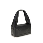 Black Leather Shoulder Bag