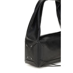 Black Leather Shoulder Bag
