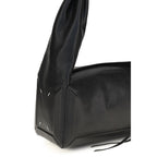 Black Leather Shoulder Bag