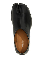 Black Lamb Leather Ballet Flats