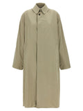Bicolor Polyester Coat