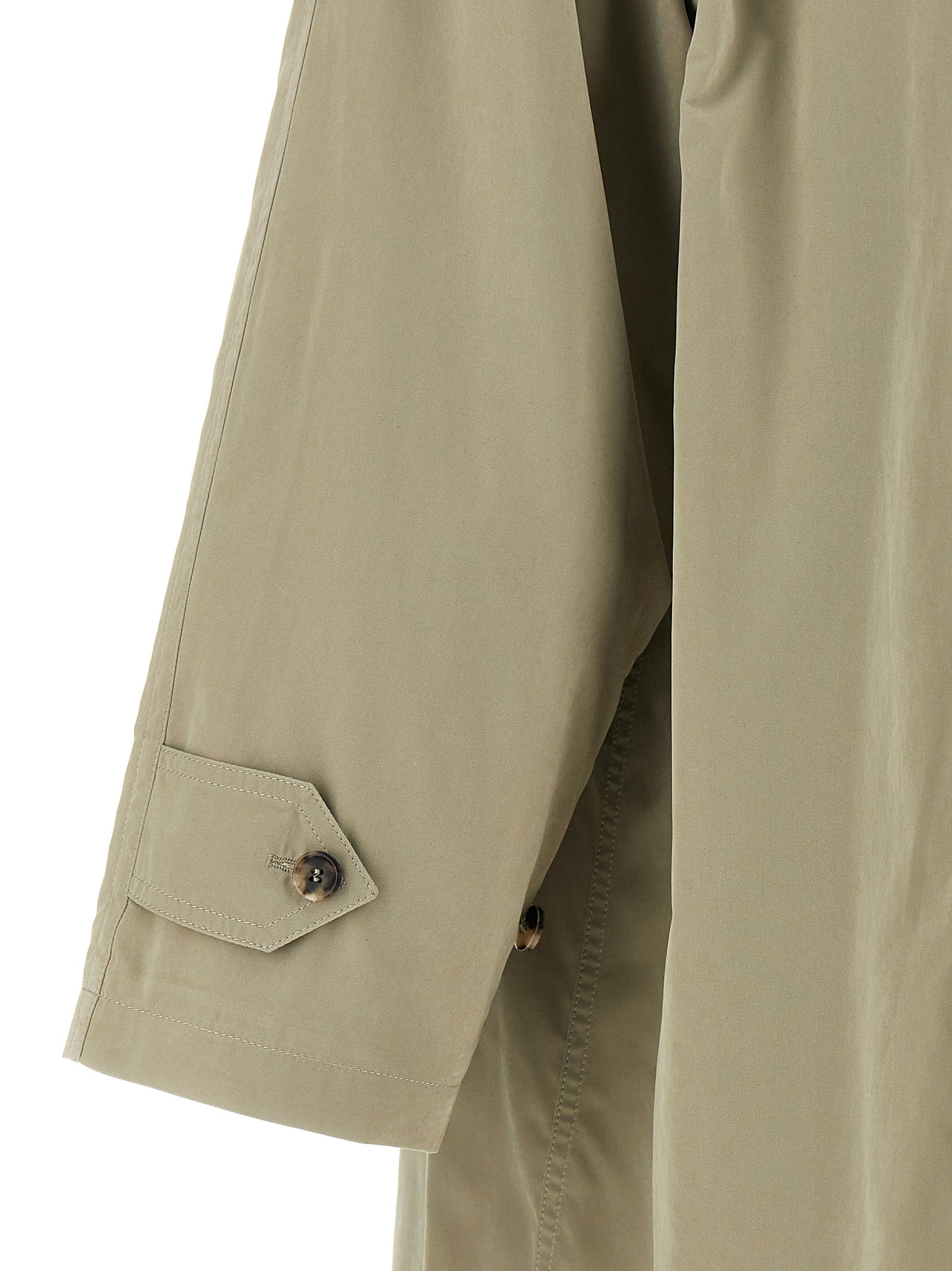 Bicolor Polyester Coat