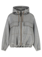 Silver Cotton Bomber