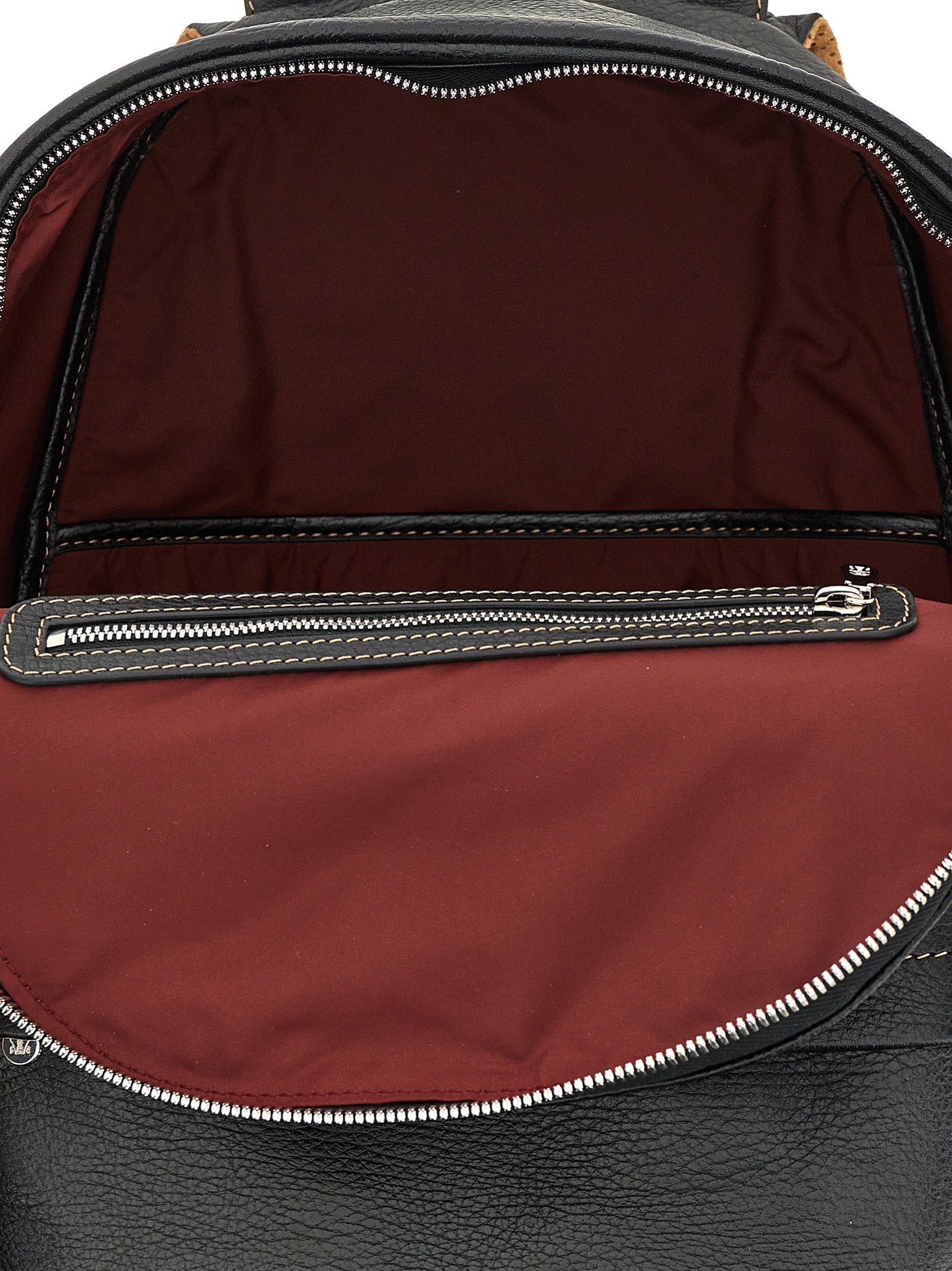 Black Calfskin Backpack