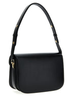 Black Leather Shoulder Bag