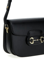 Black Leather Shoulder Bag