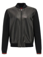 Black Lamb Leather Leather Jacket