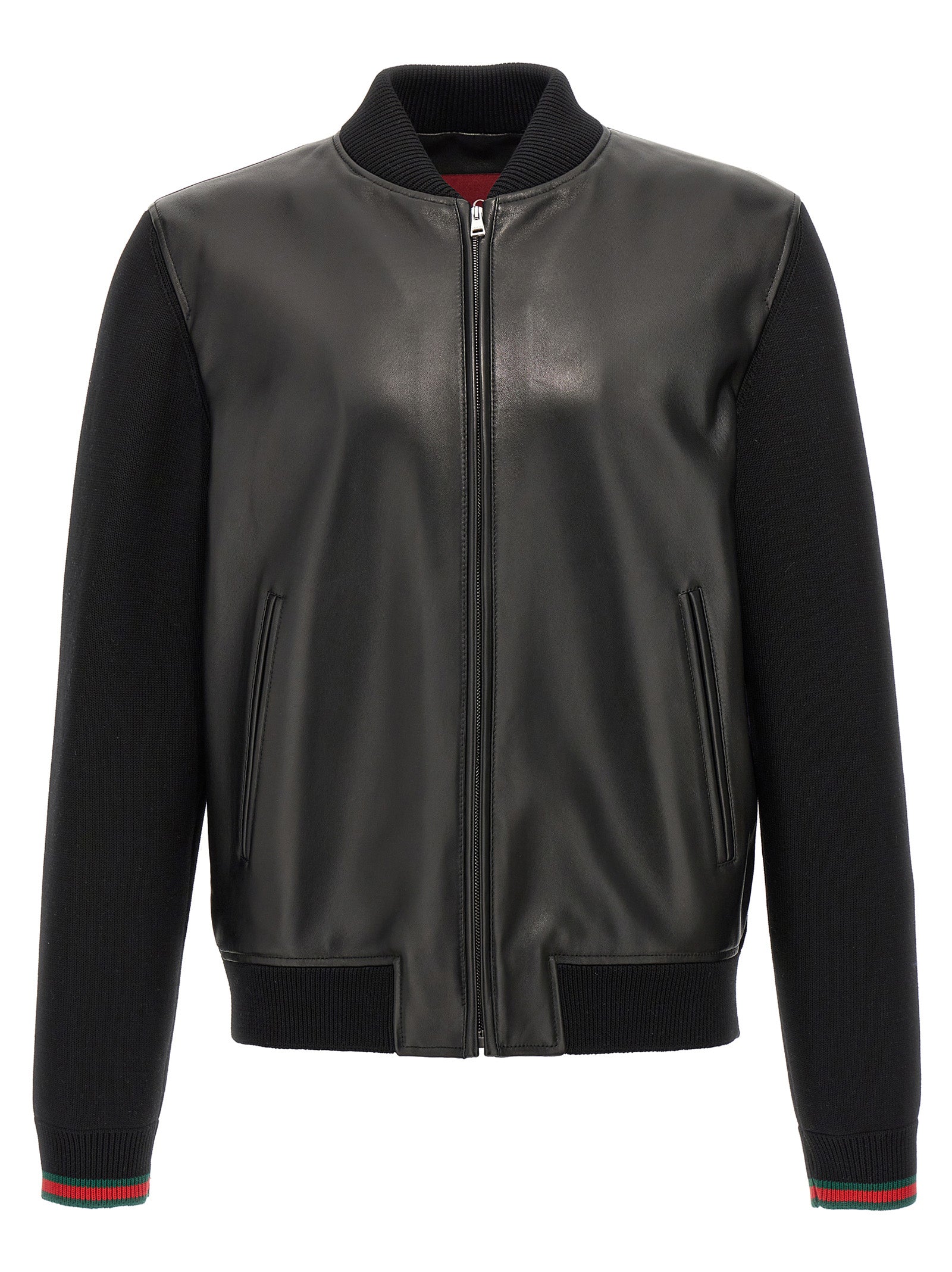 Black Lamb Leather Leather Jacket