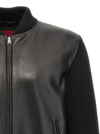 Black Lamb Leather Leather Jacket