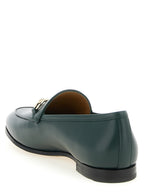 Bicolor Calfskin Slip-On Loafers