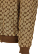 Beige Cotton Bomber