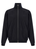 Blue Wool Full-Length Jacket