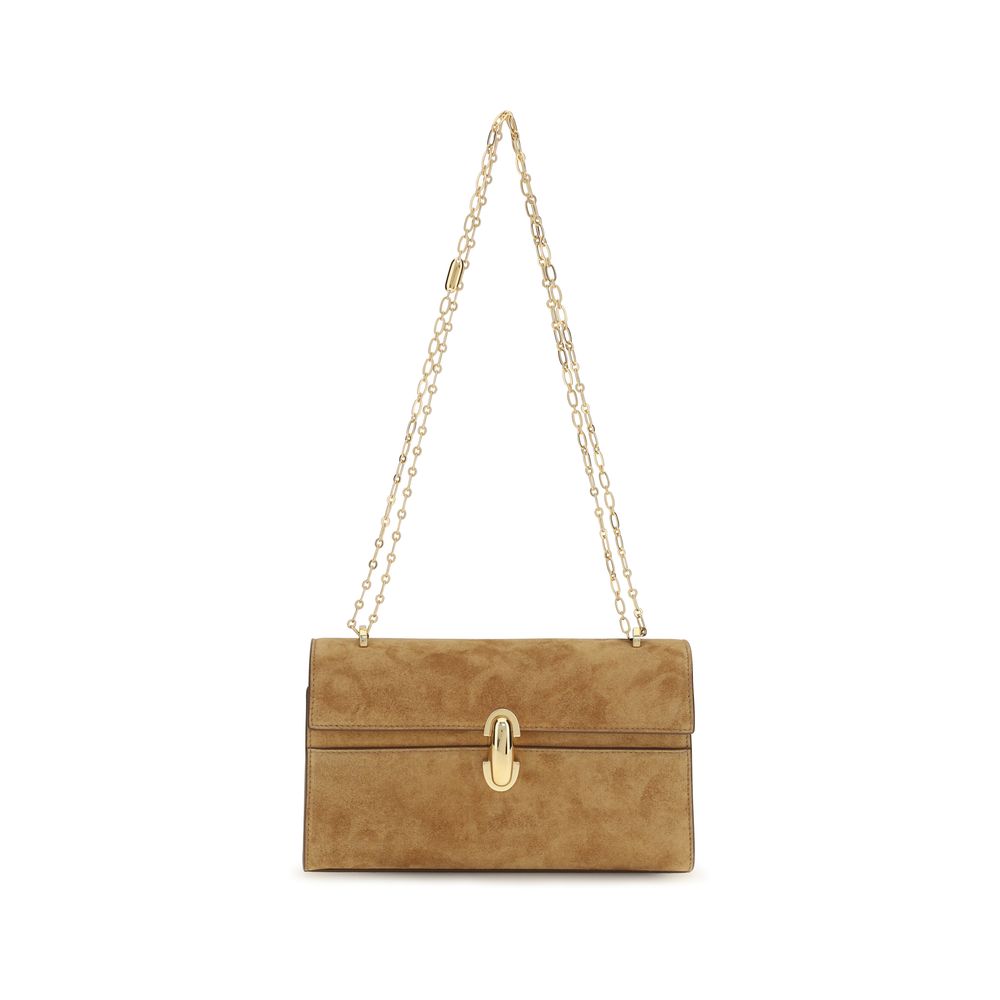 Brown Calf Leather Bos Taurus Clutch Bag