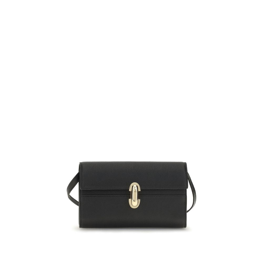 Black Calf Leather Bos Taurus Shoulder Bag