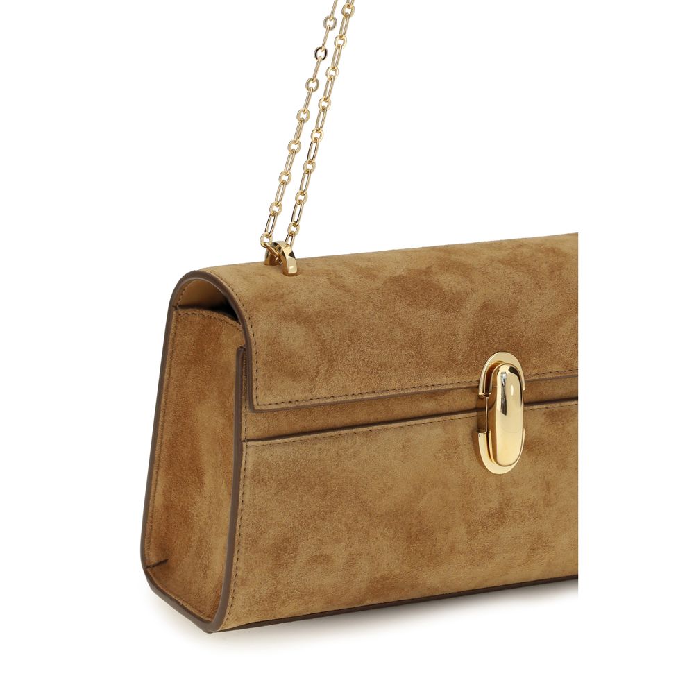 Brown Calf Leather Bos Taurus Clutch Bag