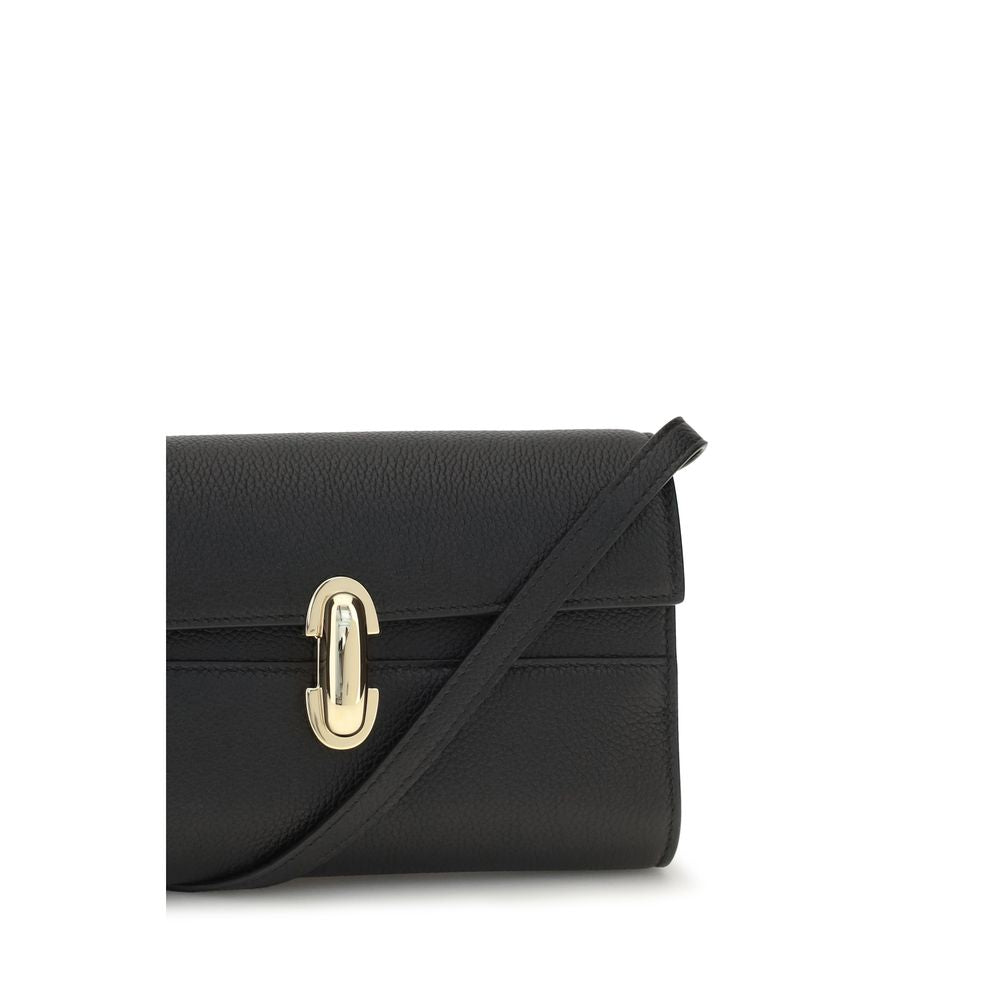 Black Calf Leather Bos Taurus Shoulder Bag
