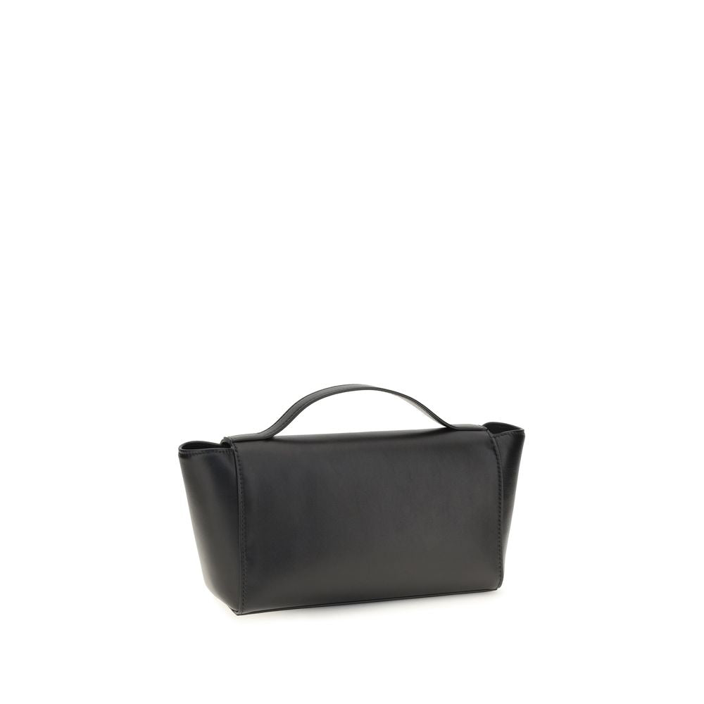 Black Calf Leather Bos Taurus Clutch Bag
