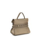 Beige Goatskin Handbag