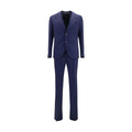 Blue Wool Oves Aries Two-Piece Suit